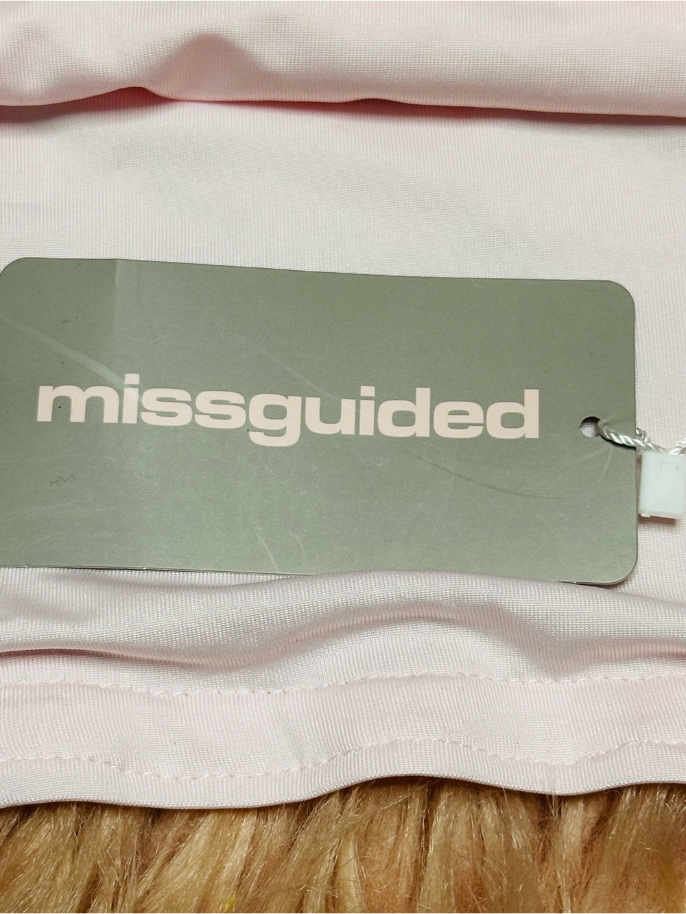 Missguided Blush Sequin Long-Sleeve Mini Dress - Picture 13 of 15